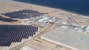 Centrale solaire de TotalEnergies sur l’usine de dessalement de Veolia en Oman